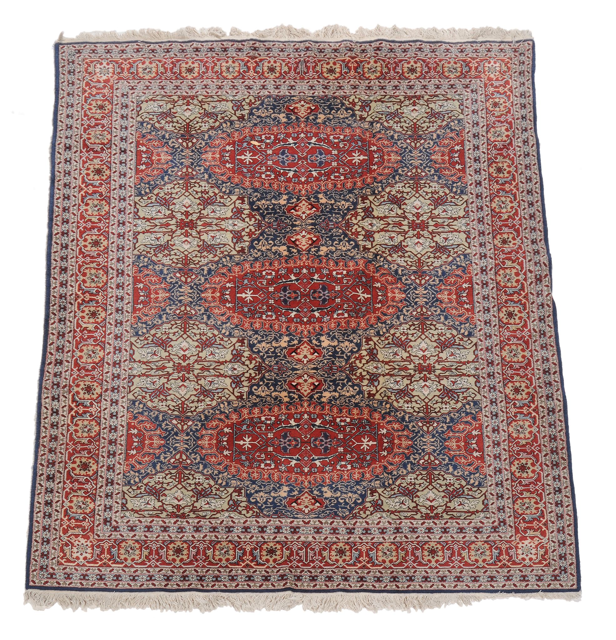 An Indo Persian carpet , approximately 291 x 201cm  An Indo Persian carpet  ,  approximately 291 x