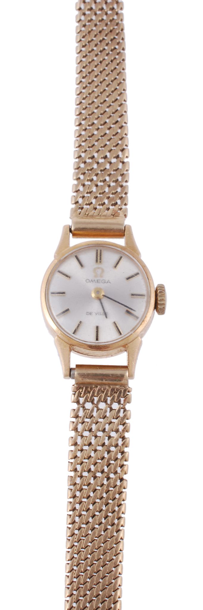 Omega, De Ville, a lady`s 18 carat gold wristwatch, circa 1971, ref. 511029, no  Omega, De Ville,
