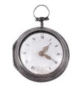 William Beel, a silver pair cased pocket watch  William Beel, a silver pair cased pocket watch,