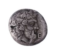 Ancient Greece, Boeotia, Thebes, silver Stater , Boeotian shield, rev  Ancient Greece, Boeotia,