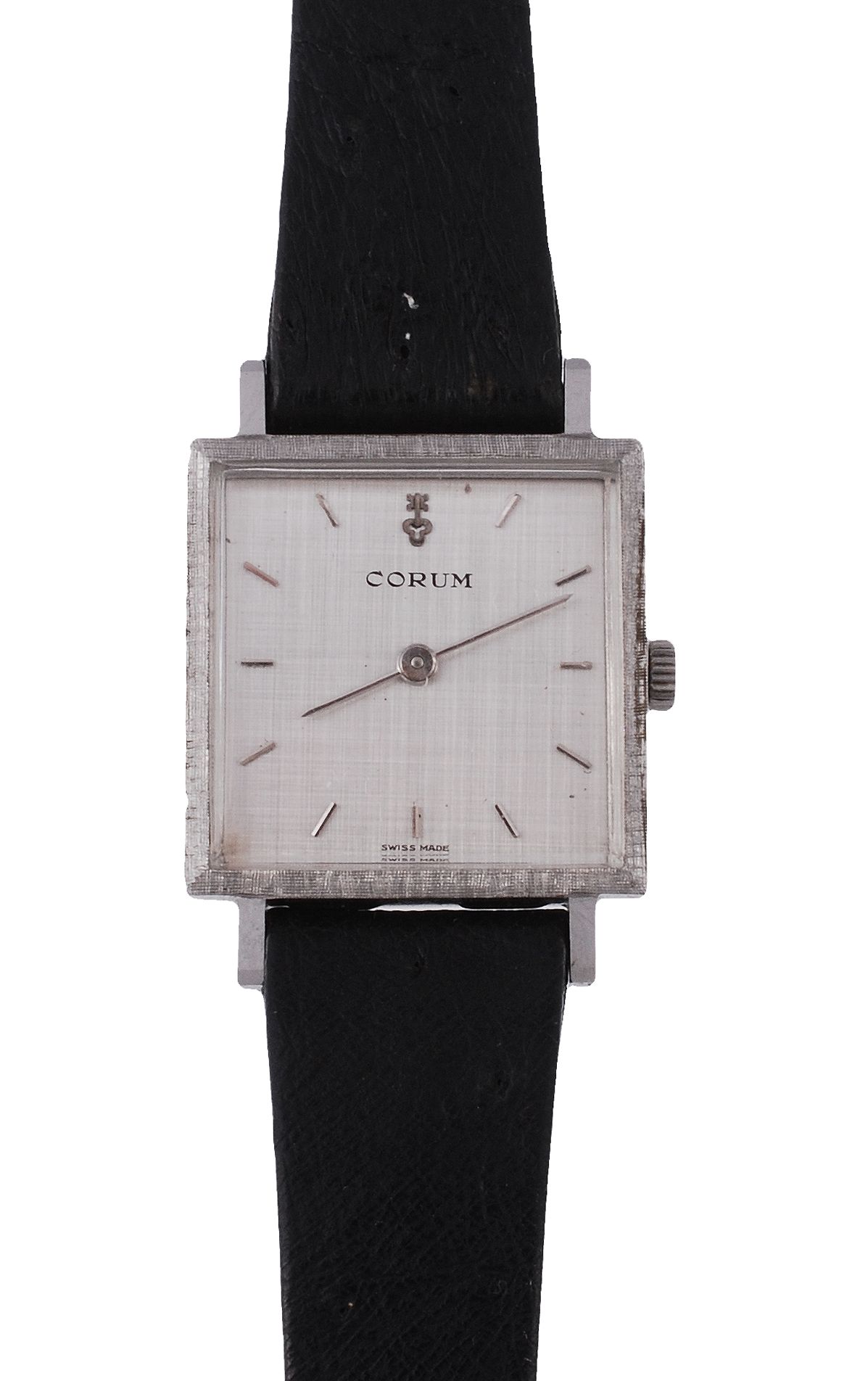 Corum, a lady`s stainless steel wristwatch  Corum, a lady`s stainless steel wristwatch,   the two