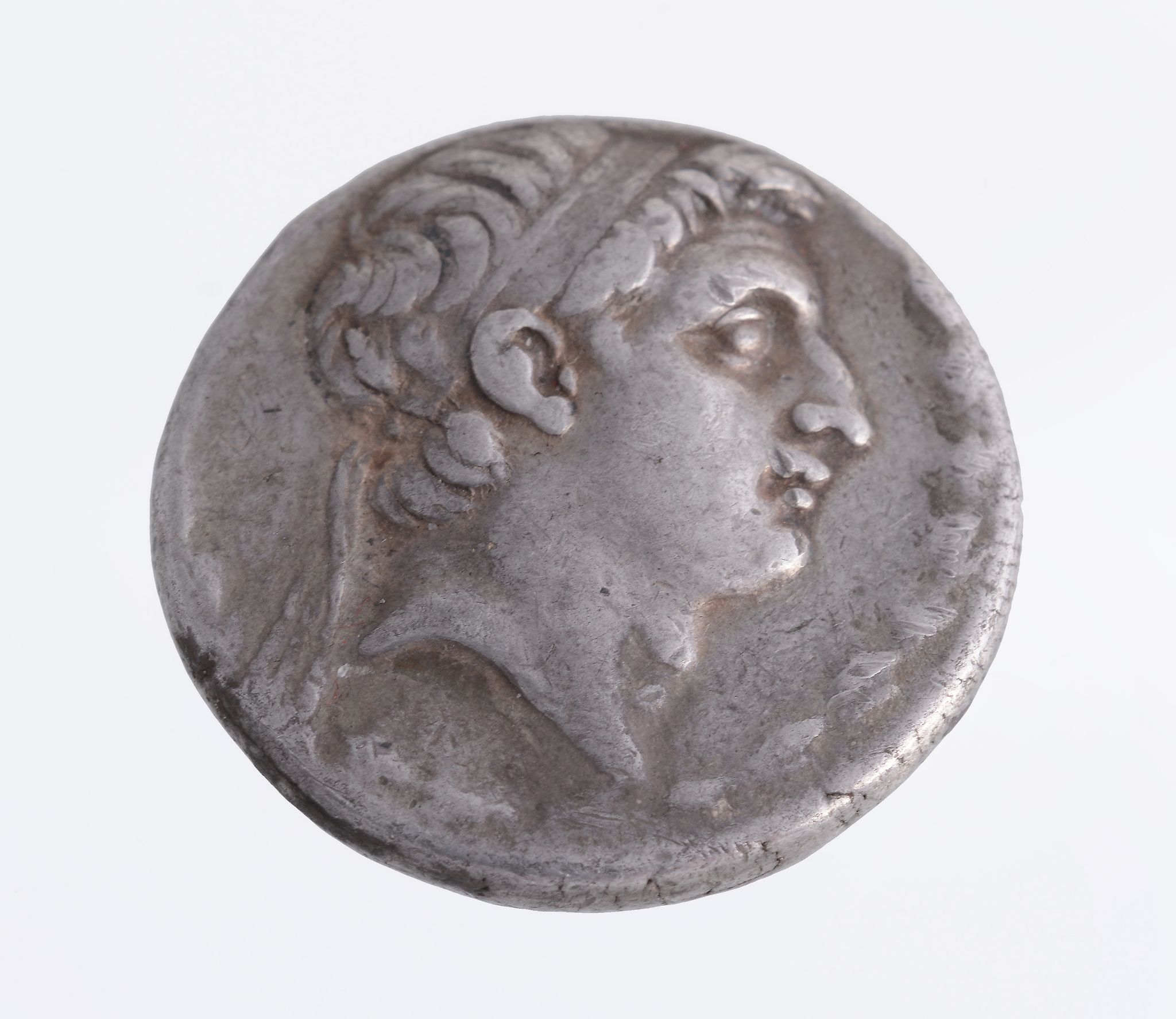 Seleucid Empire, Demetrios I , silver Tetradrachm, diademed head right, rev  Seleucid Empire,