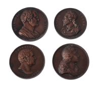 Art Union of London, bronze medals , Christopher Wren 1846 by B  Art Union of London, bronze