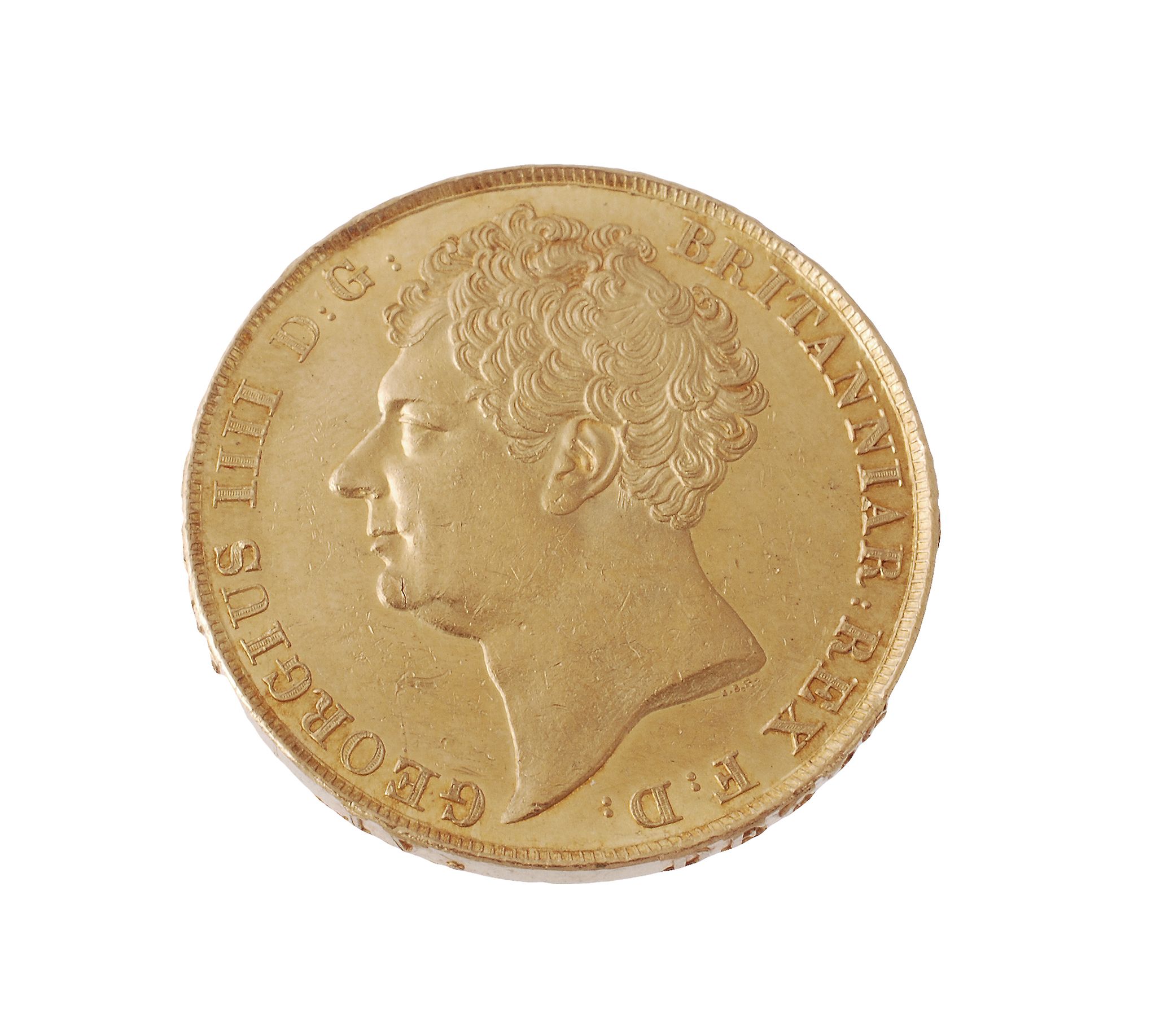 George IV, Two-Pound 1823 . Almost extremely fine  George IV, Two-Pound 1823  . Almost extremely