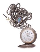 K. Serkisoff & Co., a silver coloured Ottoman pocket watch, ref. 2916964, no  K. Serkisoff  &