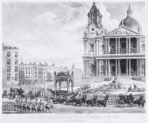 James Merigot (fl. late 18th/early 19th century) - Funeral Procession of the late Lord Viscount