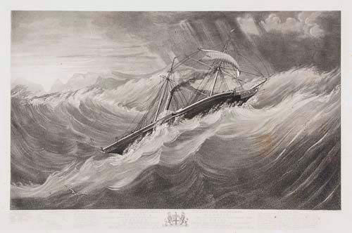 Richard Gilson Reeve (1803-1889) - The Honourable East India Company`s Iron War Steamer The Ship