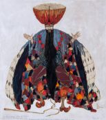 Elyse Ashe Lord (1900-1971) - The King of hearts ..., Watercolour and bodycolour, over pencil, on