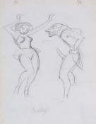 John Buckland-Wright (1897-1954) - Ballet, Pencil, on wove notepaper Inscribed Ballet in pencil,