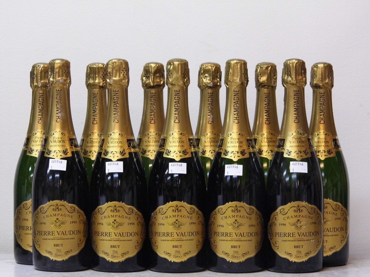 Champagne Pierre Vaudon 199611 bts OCC