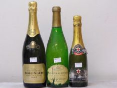 Champagne Bollinger La Grande Annee 19851 btMoet et Chandon Coteaux Champenoise Blanc1 btChampagne