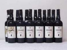 Sandeman`s Vintage Port 196312 btsOWCPoor condition. Signs of seepage, some low levels.