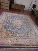 A Persian style rug 400 x 300cm There is no condition report available on this lot.