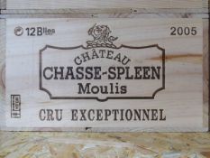 Chateau Chasse Spleen 2005Moulis12 bts OWC