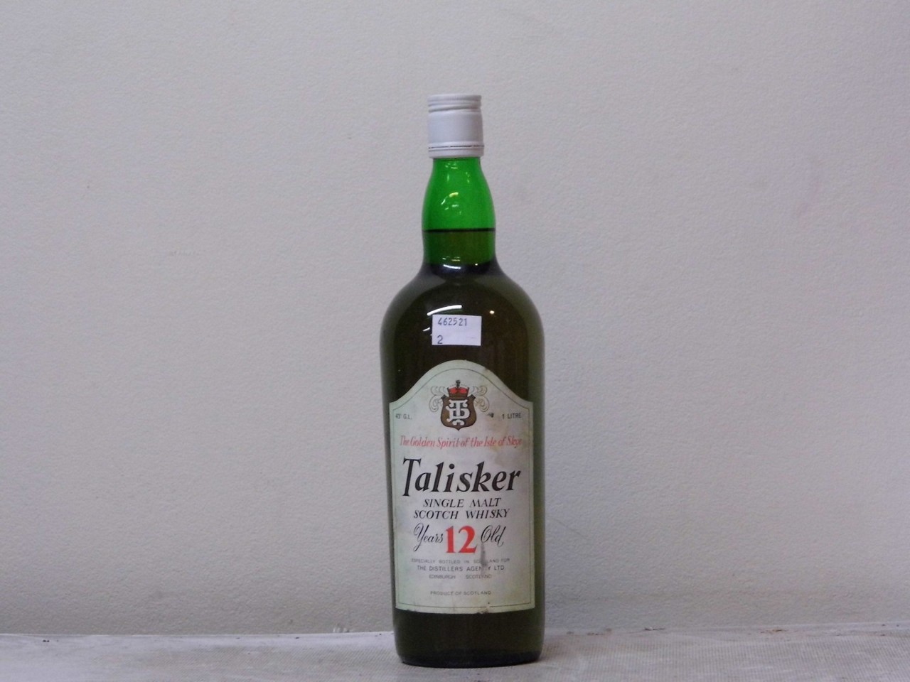 Talisker 12 year Old`The Golden Spirit of the Isle of Skye`Bottled for The Distillers