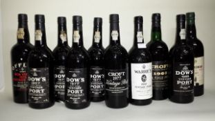 Sandeman Vintage Port 19551 btCroft Vintage Port 19631 btOffley Boa Vista Vintage Port 19751 btDow`