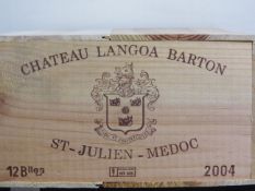 Chateau Langoa Barton 2004Saint Julien12 bts OWC