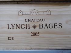 Chateau Lynch Bages 2005Pauillac12 bts OWC