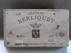 Chateau Berliquet 2005Saint Emilion12 bts OWC