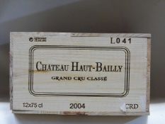 Chateau Haut Bailly 2004Graves12 bts OWC