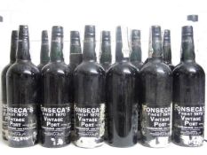 Fonseca Vintage Port 1970 12 bts OWC Please note, vintage is 1970 not 1977.