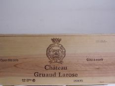 Chateau Gruaud Larose 2005Saint Julien12 bts OWC