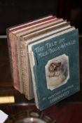 Six Beatrix Potter Books. There is no condition report available on this lot.