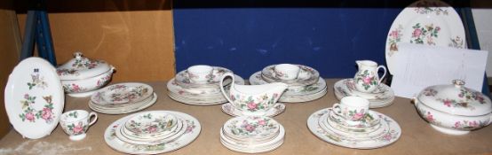 A Wedgwood Charwood design part dinner / tea service. There is no condition report available on this
