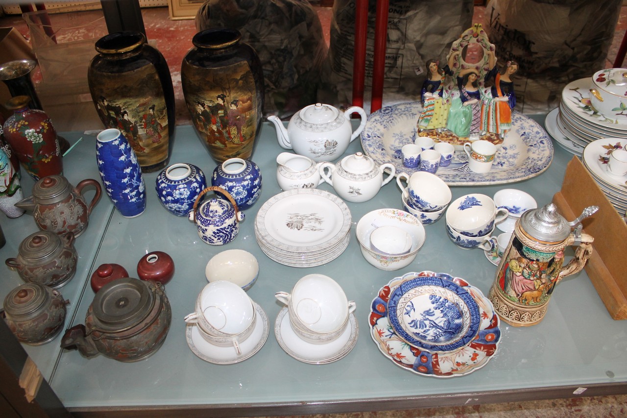 A large collection of Oriental vase, cloisonné, wood carvings, boxes bells etc. - Image 2 of 2