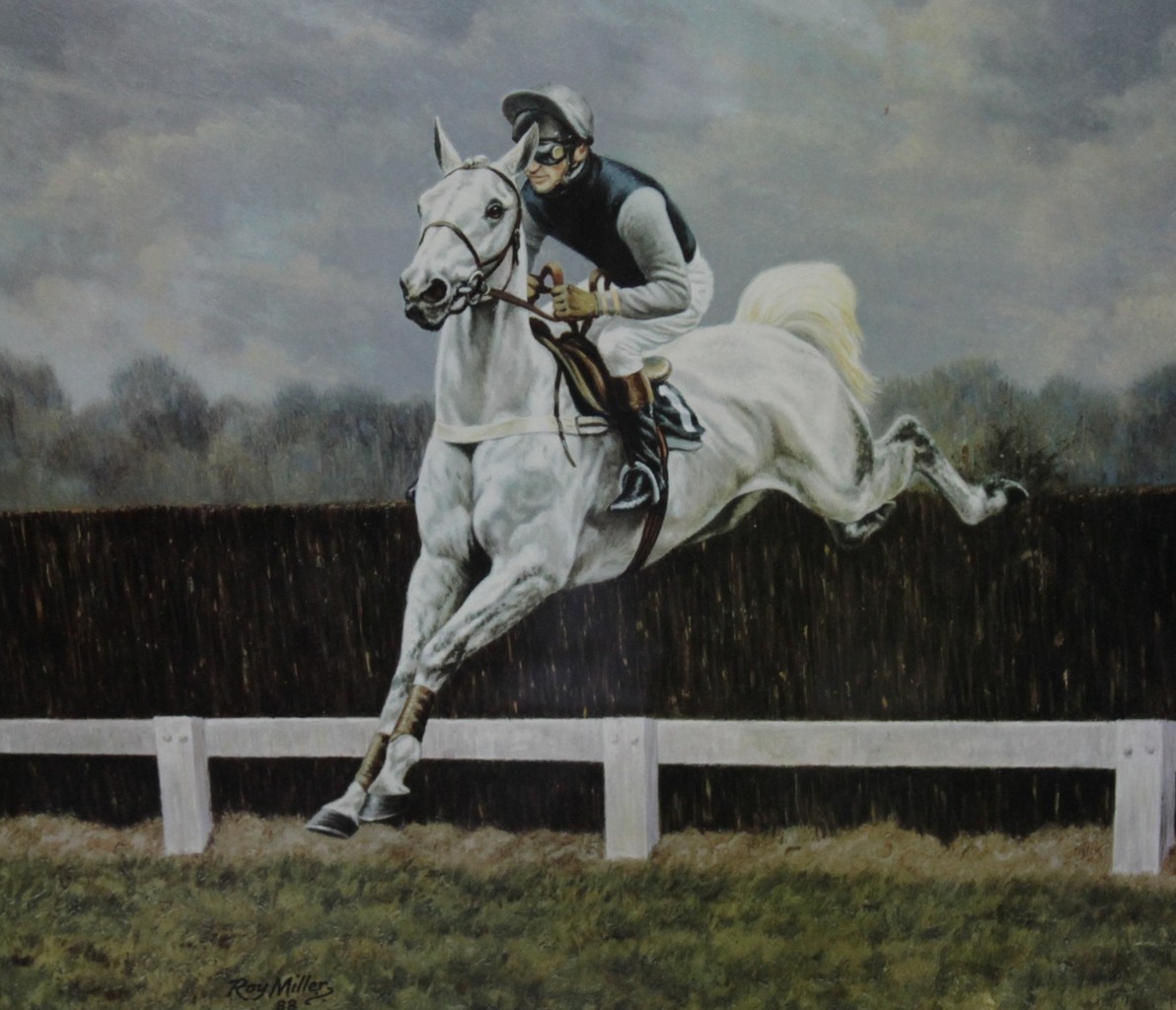 After Roy Miller `Desert Orchid` Limited edition polychrome print Signed and numbered 59/500 in