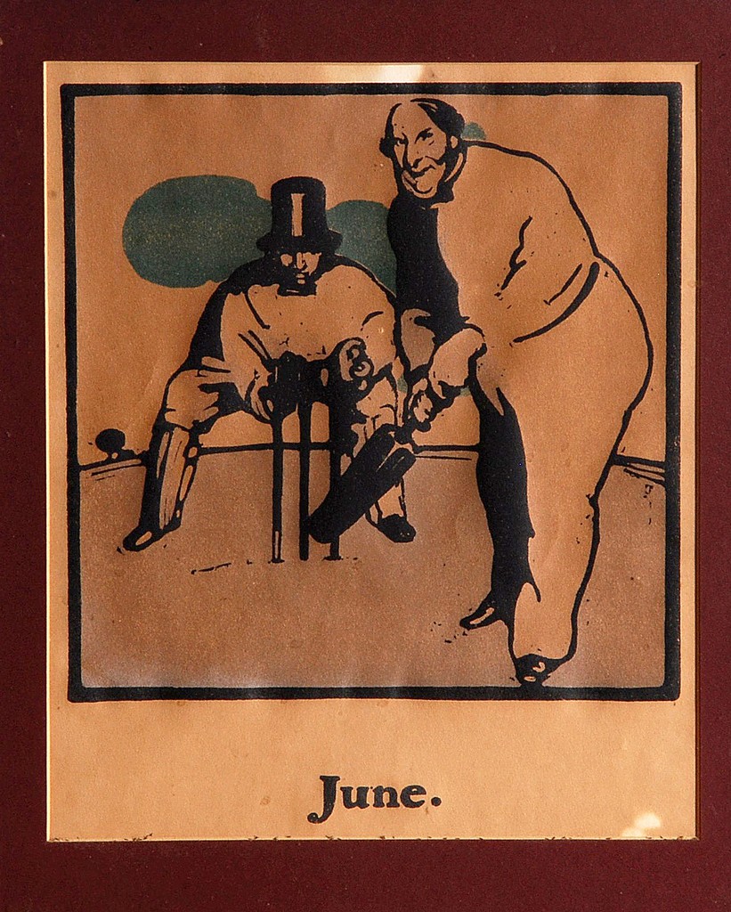 Sir William Nicholson (1872-1949) An Almanac of Twelve Sports as Months of the Year A set of twelve - Image 2 of 12