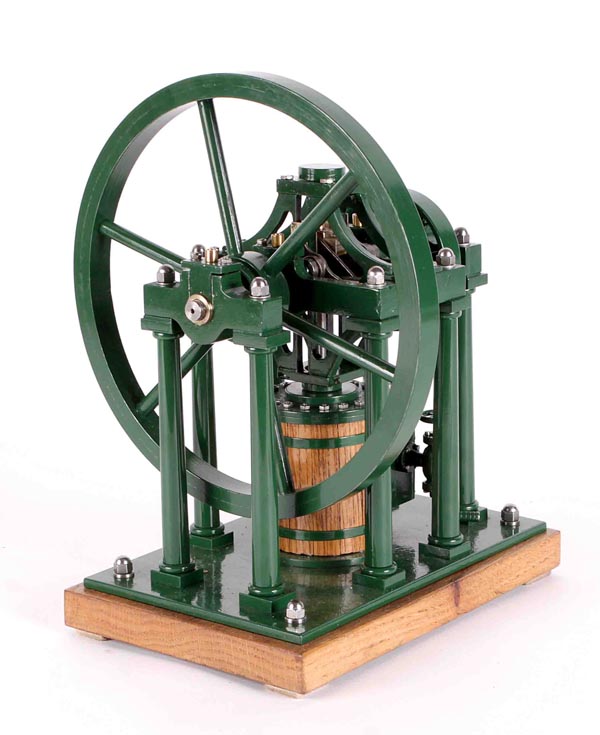 A well engineered model of a ?James Booth? rectilinear steam engine, built by Mr D. Russell of