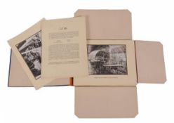 [Graf Zeppelin LZ126] - A fine official publicity and souvenir folio containing twenty tipped in