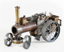 A well engineered part built 1 1/2 inch scale model of a ?Royal Chester? Allchin traction engine,