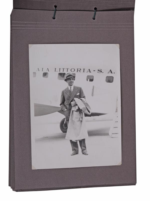 [Ala Littoria] - A collection of original photographs of aircraft, passengers and crew members