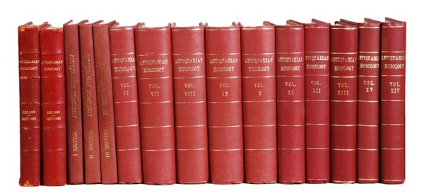 Horological periodicals - Antiquarian Horology:, A complete run from volumes 1 to 27 comprising