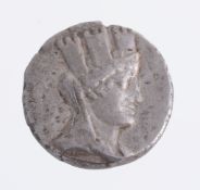 Phoenicia, Arados, silver Tetradrachm, 2nd to 1st century BC  Phoenicia, Arados, silver Tetradrachm,