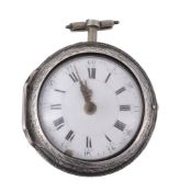 Tho. White, London, a silver pair cased pocket watch  Tho. White, London, a silver pair cased pocket