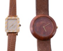Bucherer, a lady`s two tone wristwatch, circa 1985, ref. 507  Bucherer, a lady`s two tone