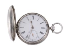 Dent, a silver hunter pocket watch , hallmarked London 1846  Dent, a silver hunter pocket watch  ,