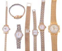 Omega, a lady`s 9 carat gold wristwatch, hallmarked London 1967, ref  Omega, a lady`s 9 carat gold