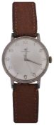 Hamilton, a gentleman`s chrome plated stainless steel back wristwatch  Hamilton, a gentleman`s