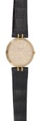 Sarcar, a lady`s 18 carat gold wristwatch  Sarcar, a lady`s 18 carat gold wristwatch,   the two