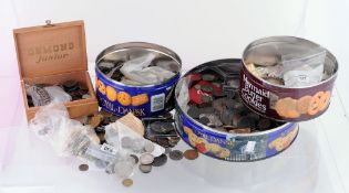 British and World Coins, a large quantity of silver and base coinage  British and World Coins, a