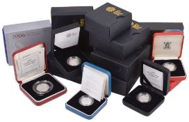 Elizabeth I, modern Royal Mint commemorative silver proof issues  Elizabeth I, modern Royal Mint