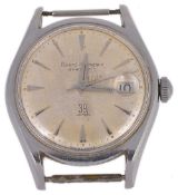 Girard Perregaux, a gentleman`s stainless steel wristwatch, circa 1960  Girard Perregaux, a