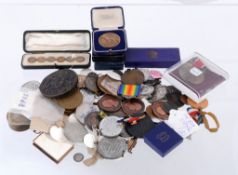 British Commemorative medals in silver and base metal, a quantity  British Commemorative medals in