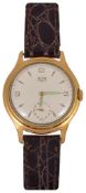 Gub Glashutte, a gentleman`s gold plated and stainless steel back wristwatch  Gub Glashutte, a