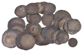 Edward I to James I, hammered coins , generally poor to fair  Edward I to James I, hammered coins (