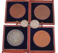 Victoria, Diamond Jubilee 1897, official issue Royal mint medals in silver...  Victoria, Diamond